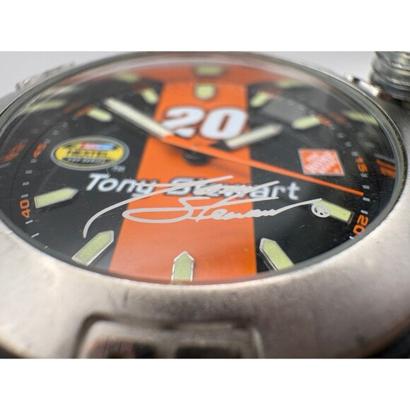 Vintage 1999 Armitron Tony Stewart Home Depot Liquid Dial Watch - New Battery - Picture 7 of 7